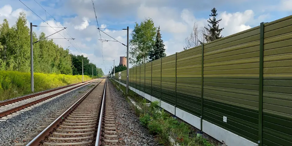 Lärmschutz an Bahnstrecken